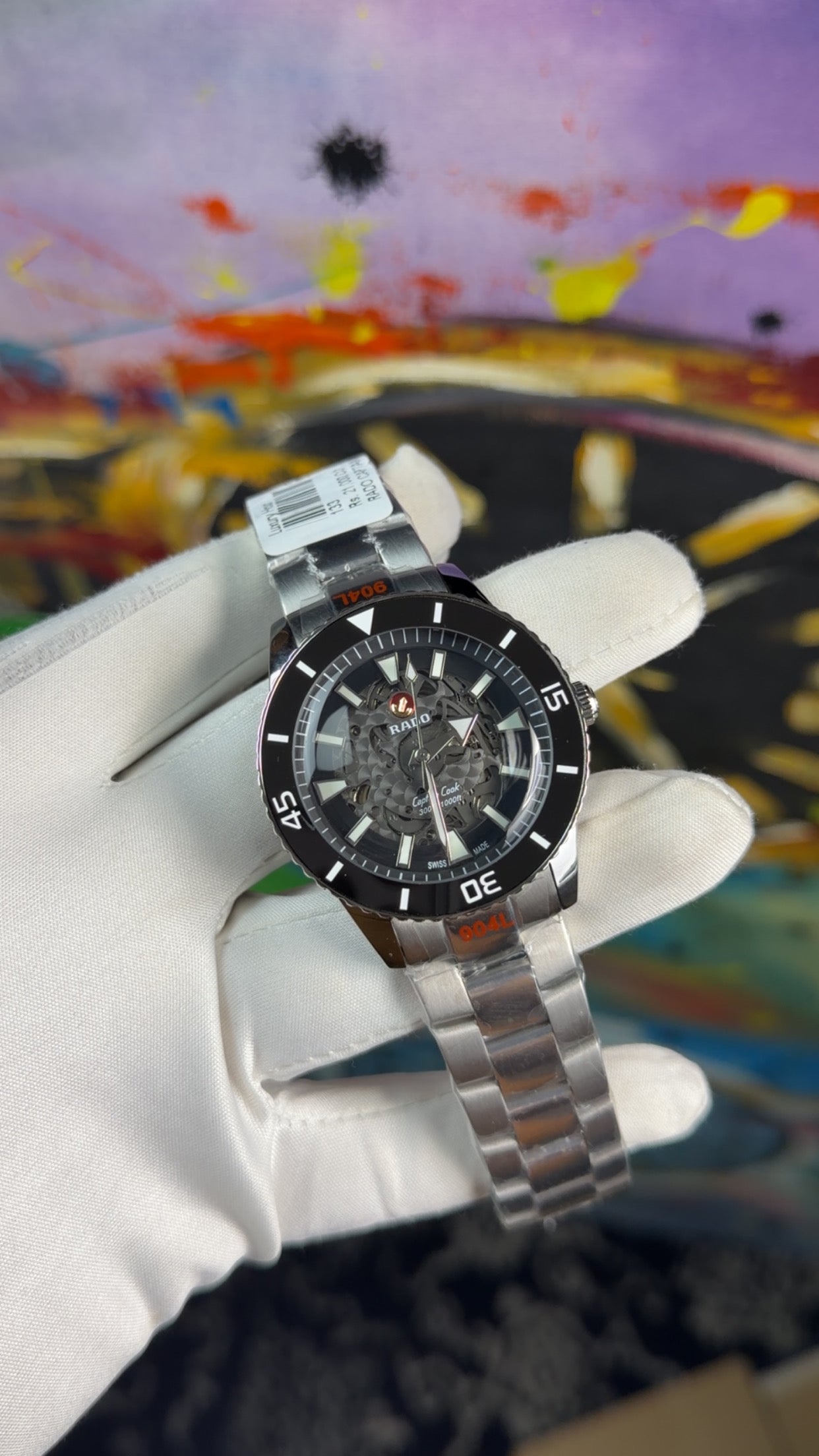 Skeleton silver black edition 🔥