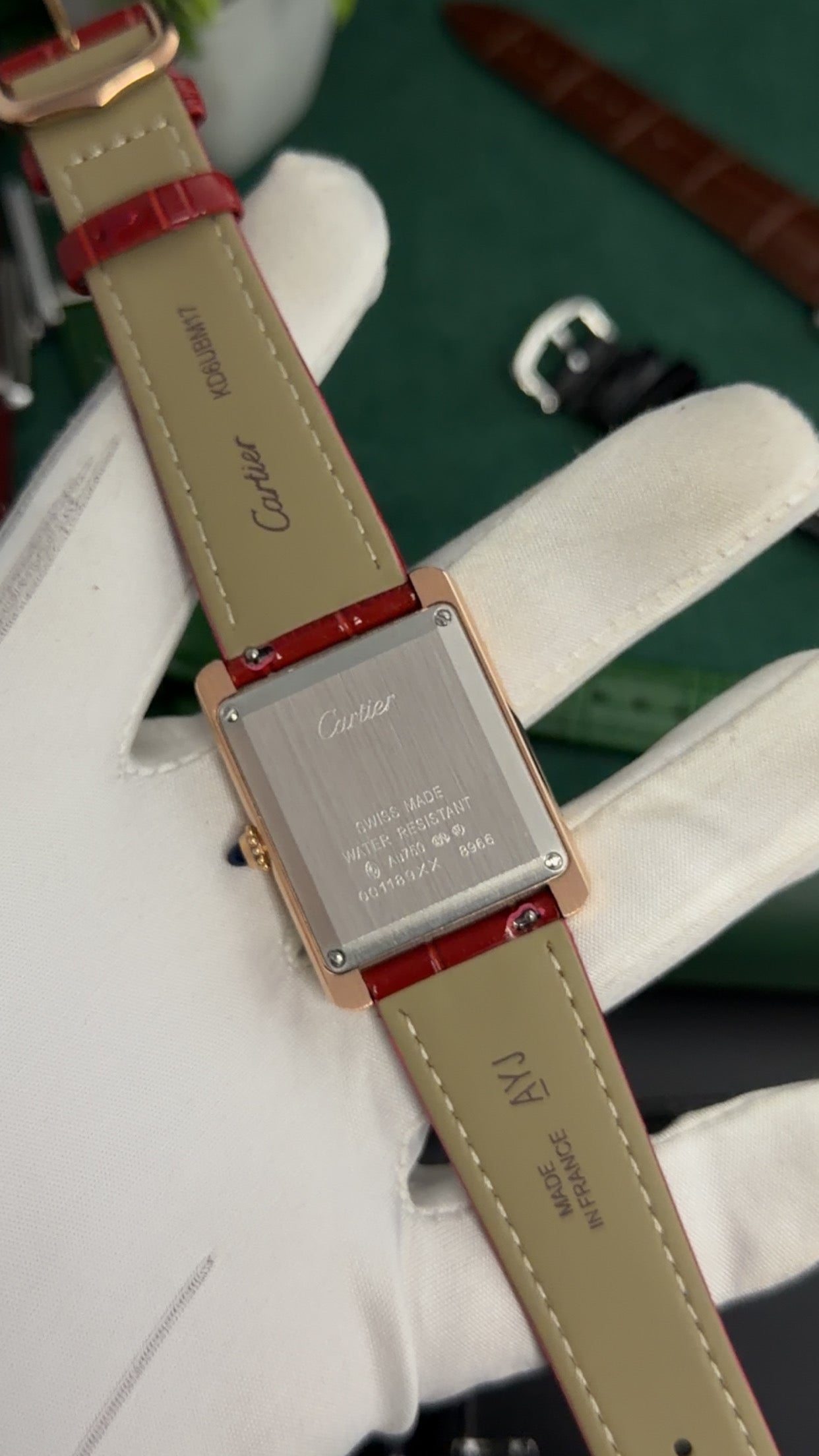 Rose Gold with Green Dial (M No:183)