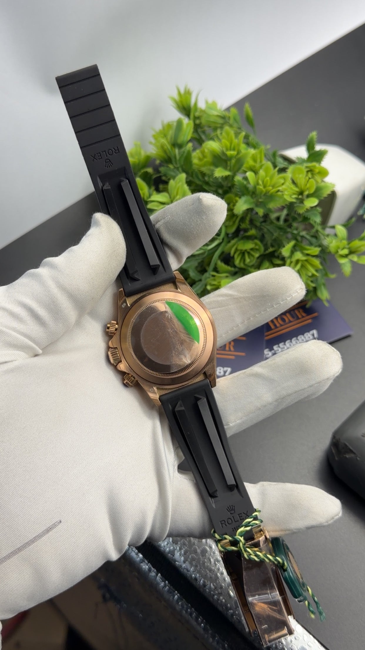 Rose Gold with black dial🔥