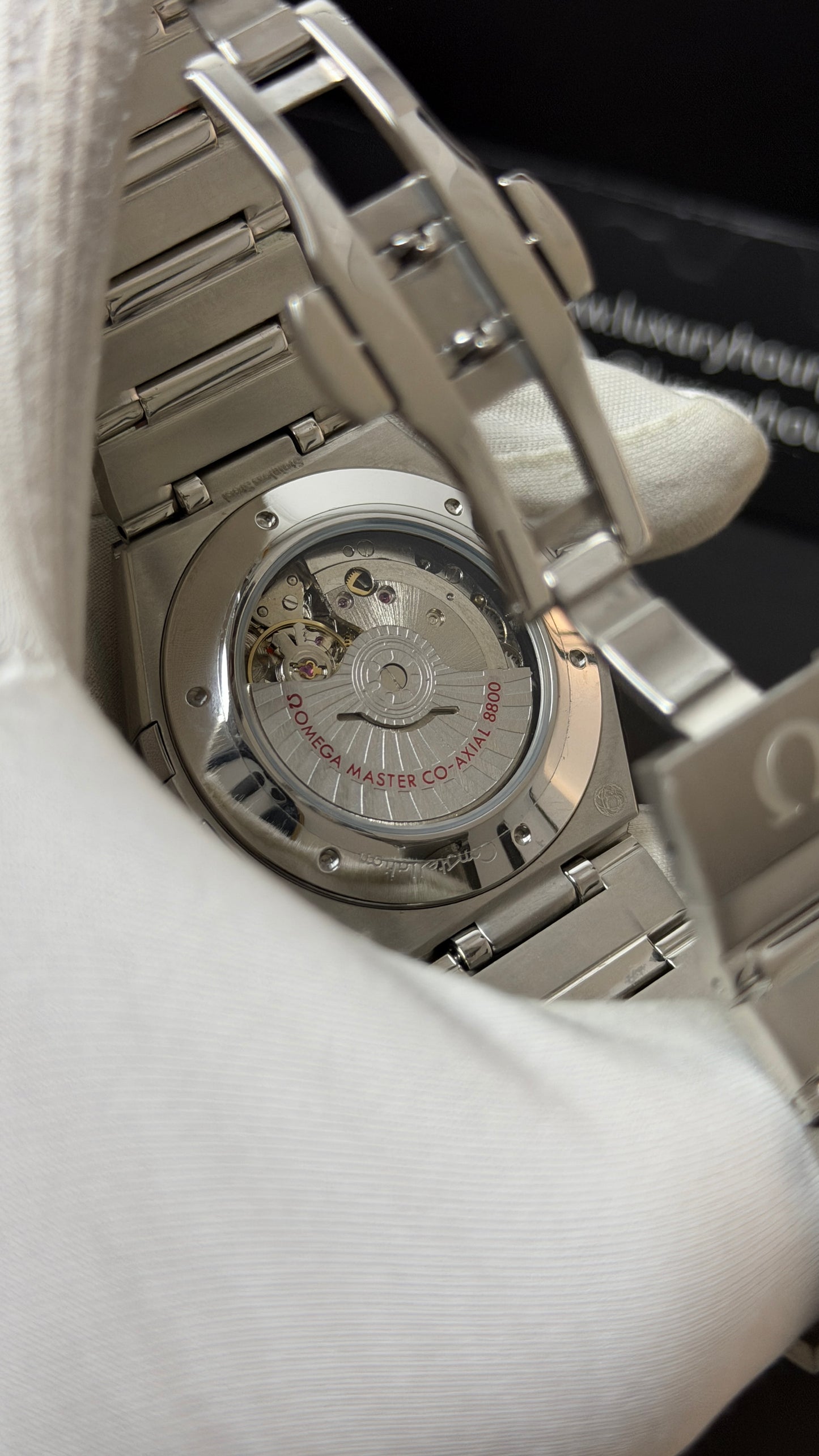 Silver with Black Dial.