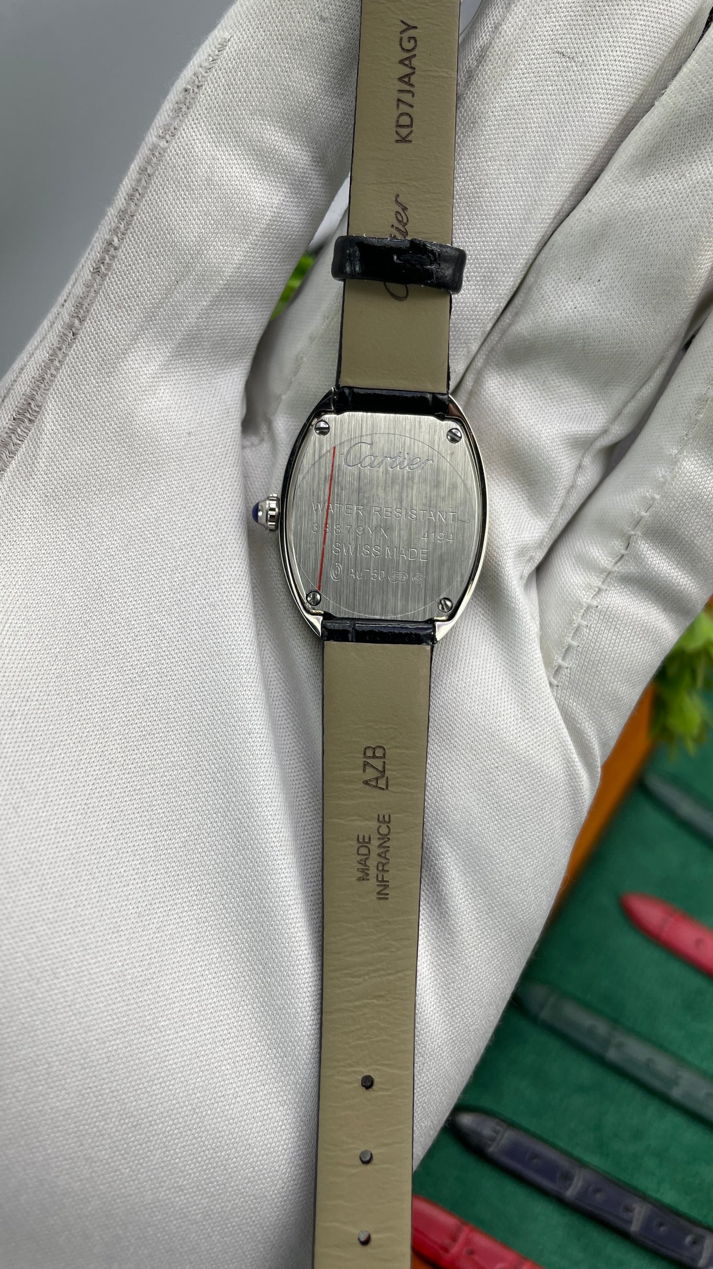 Silver with Black Strap🔥