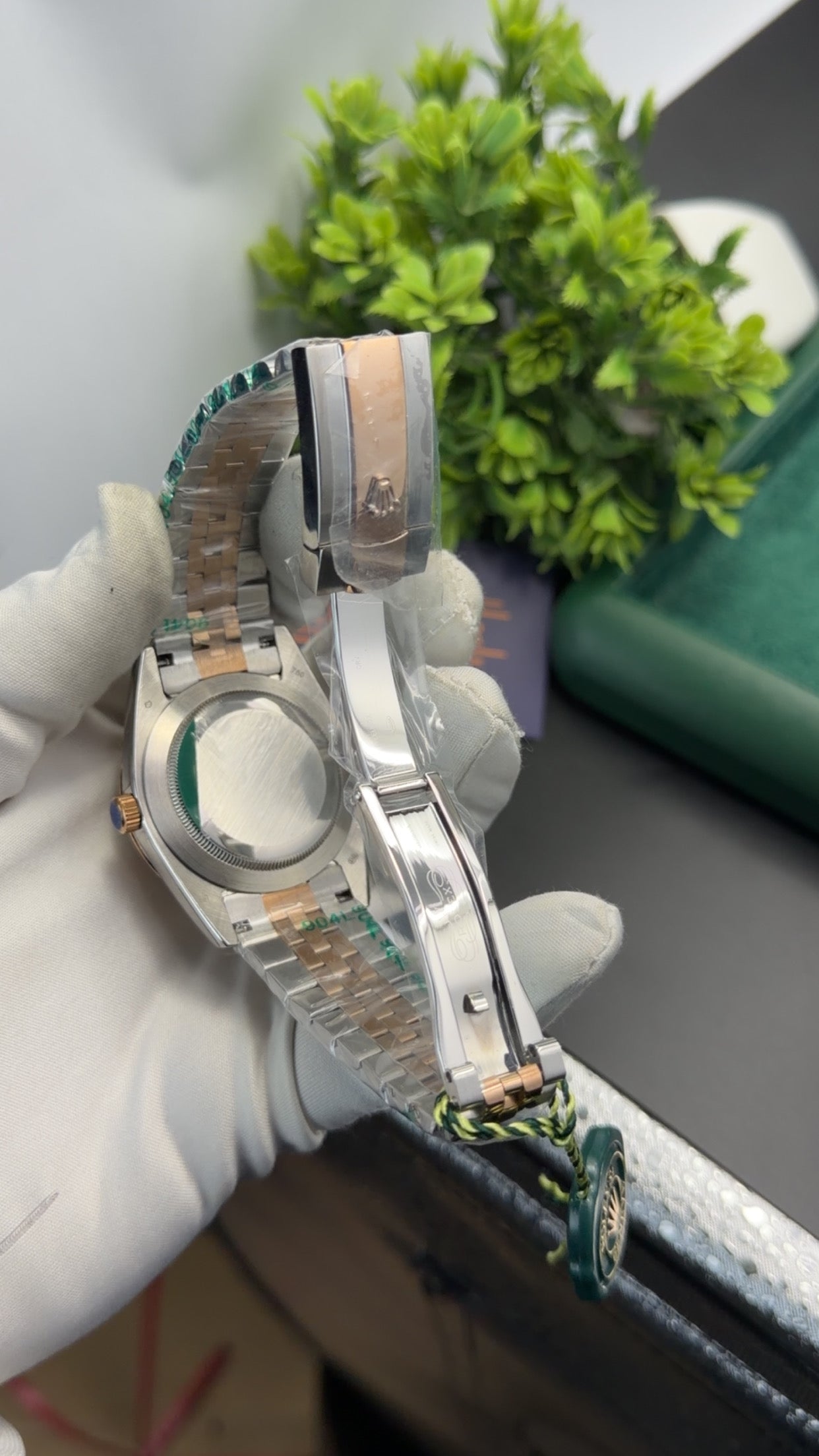 Rose Gold Two tone with grey dial 🔥