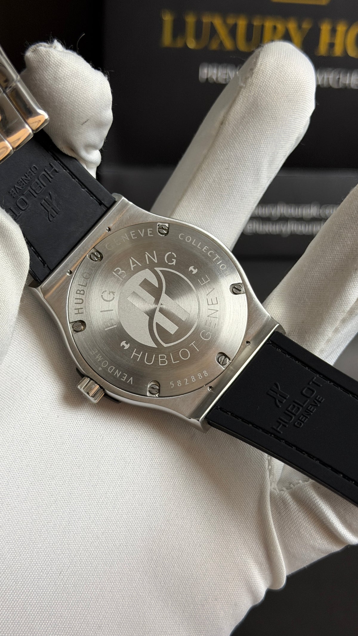 Silver with White Dial.