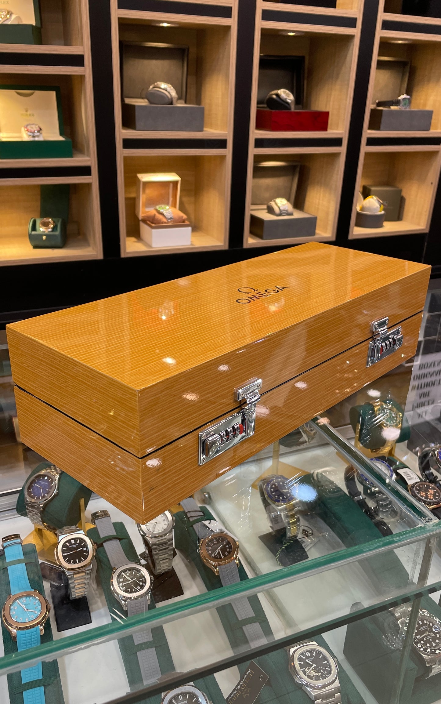 5-Slot Watch Briefcase