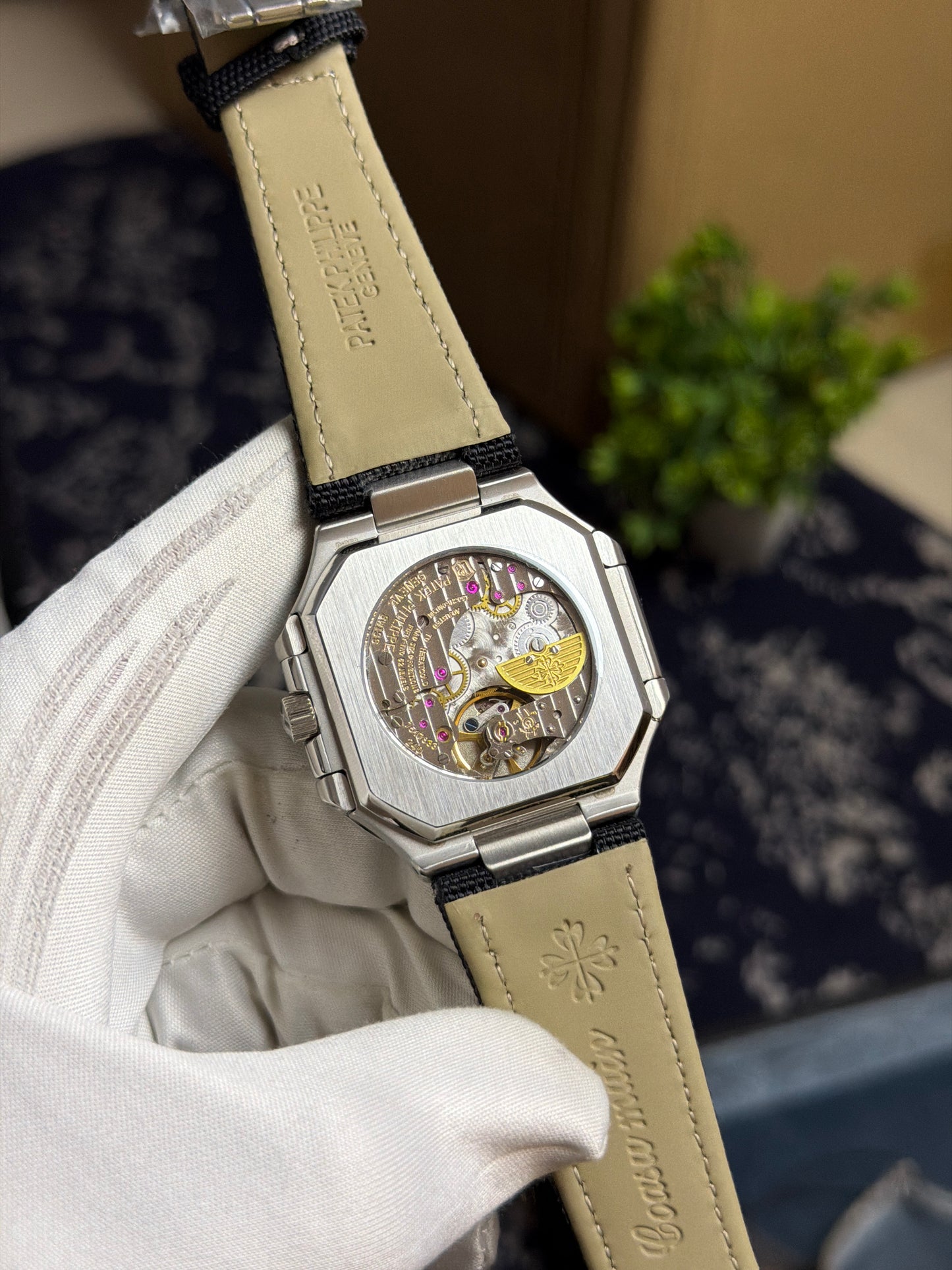 Silver with White Dial.
