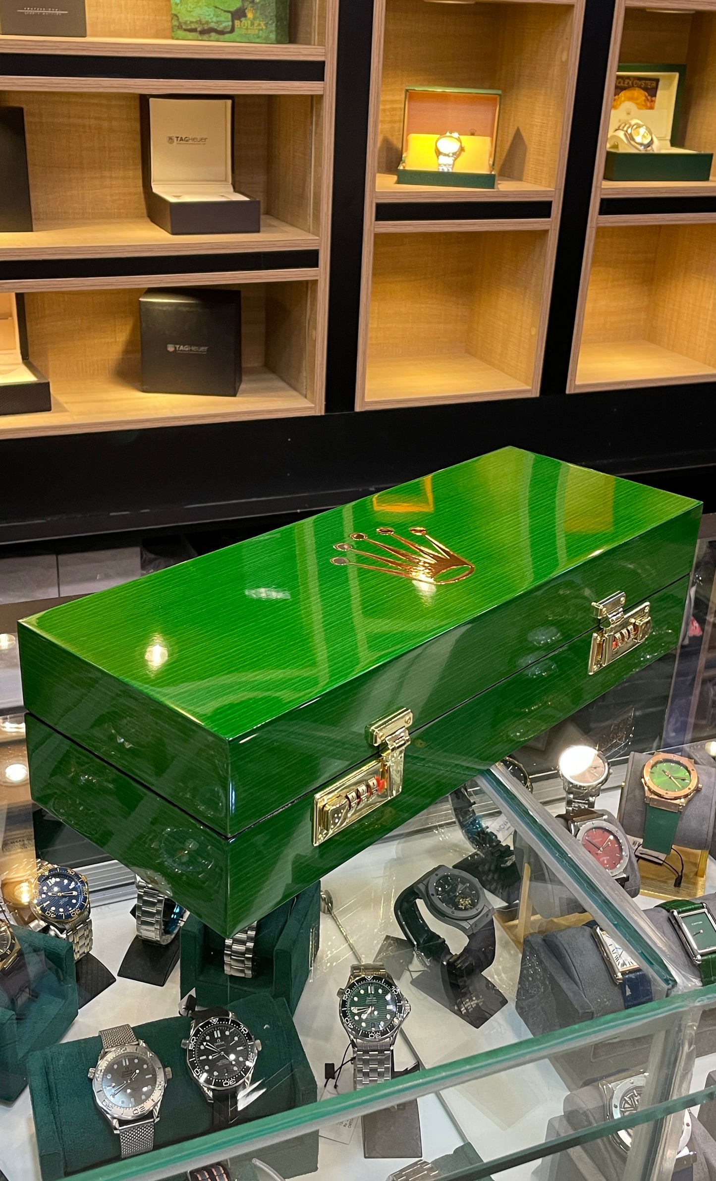 5-Slot Watch Briefcase