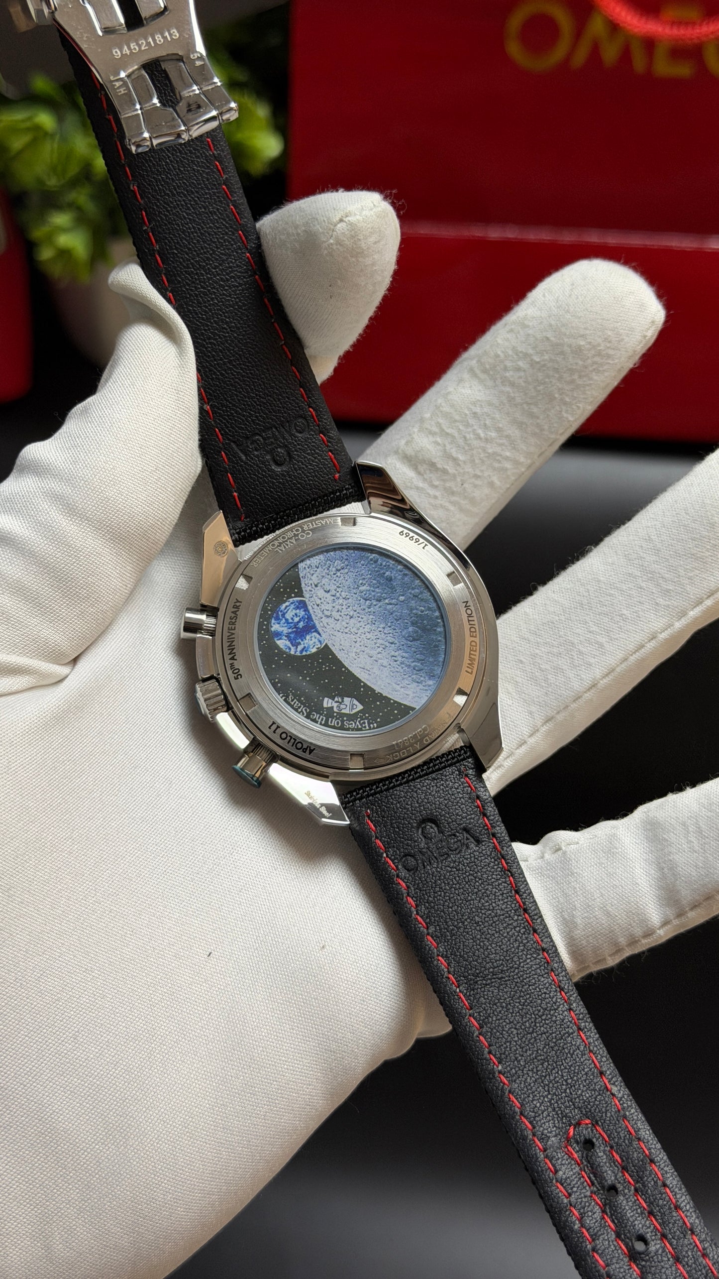 Silver with White Dial.