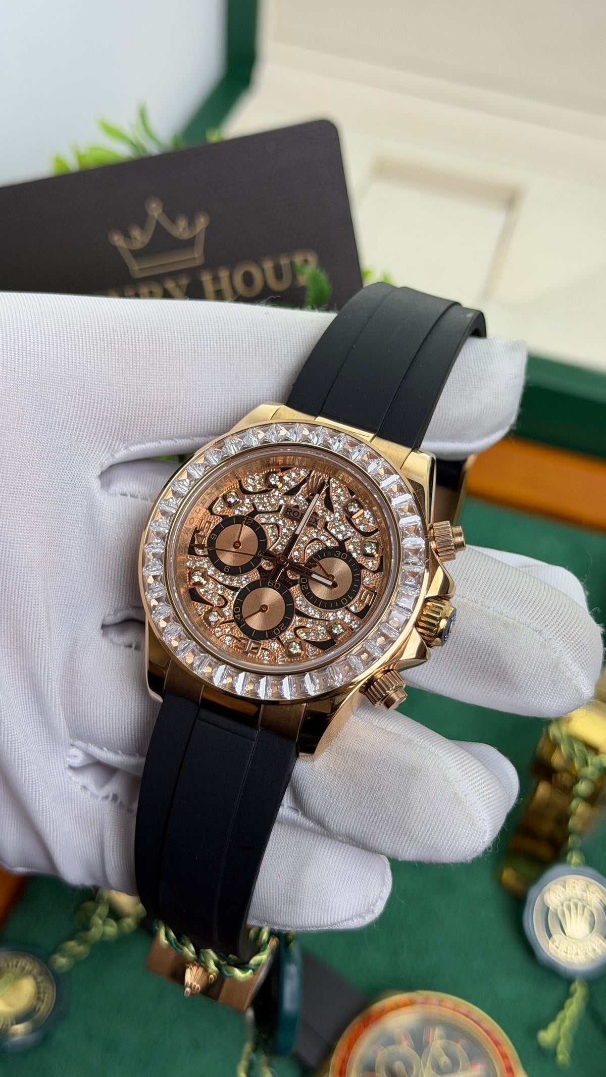 Rose Gold Diamond Beauty.