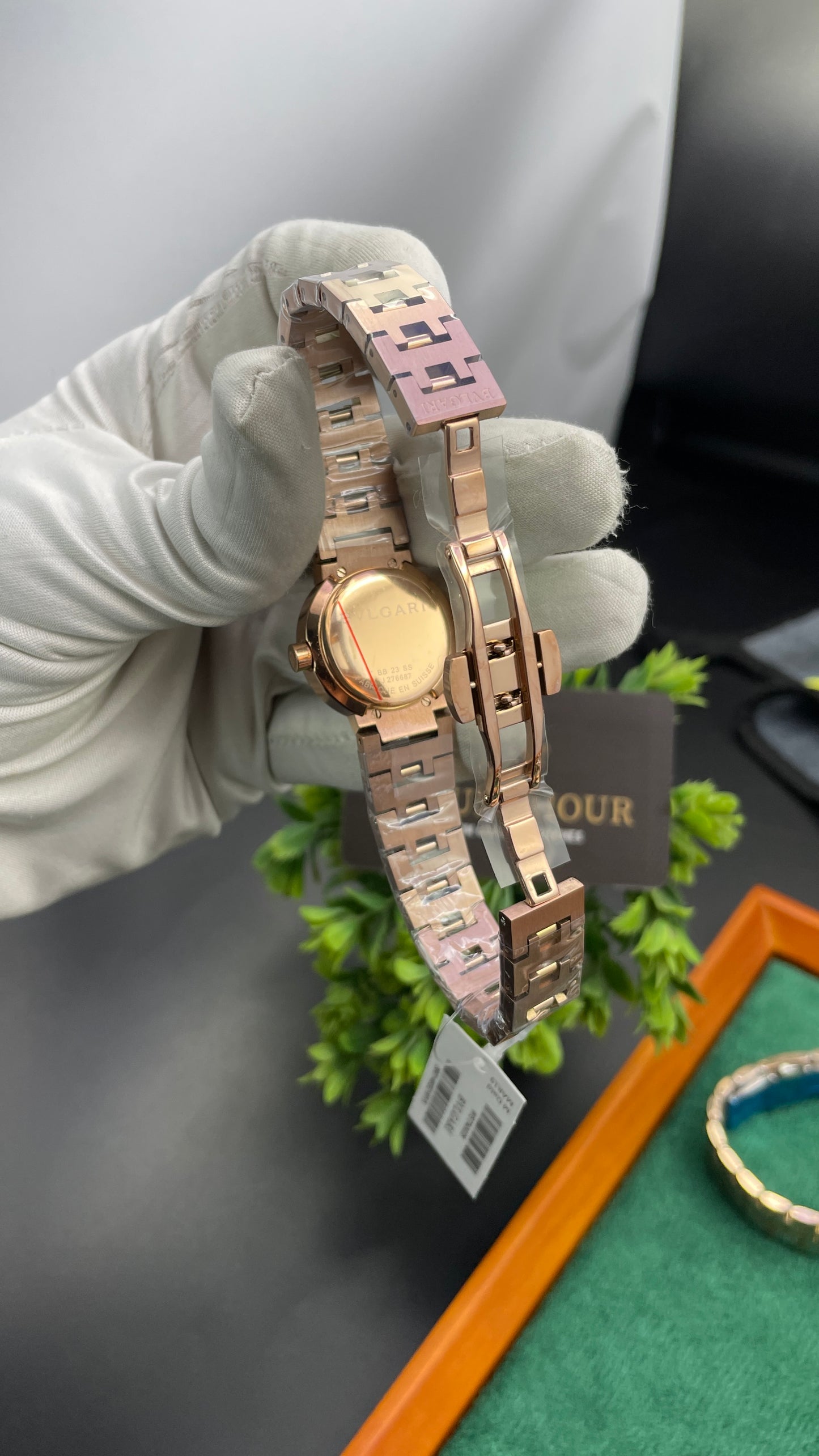 Rose Gold with Black Dial🔥