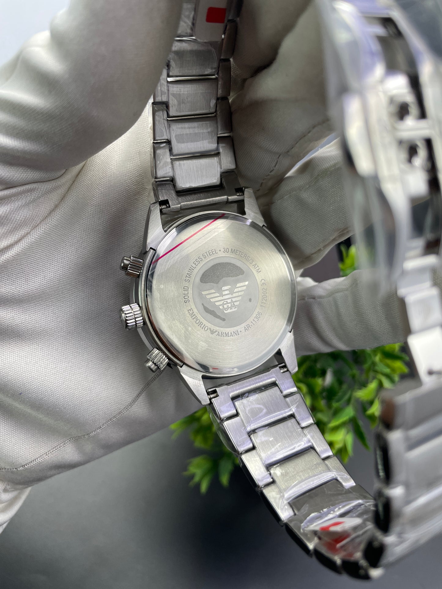 Silver with Blue dial🔥