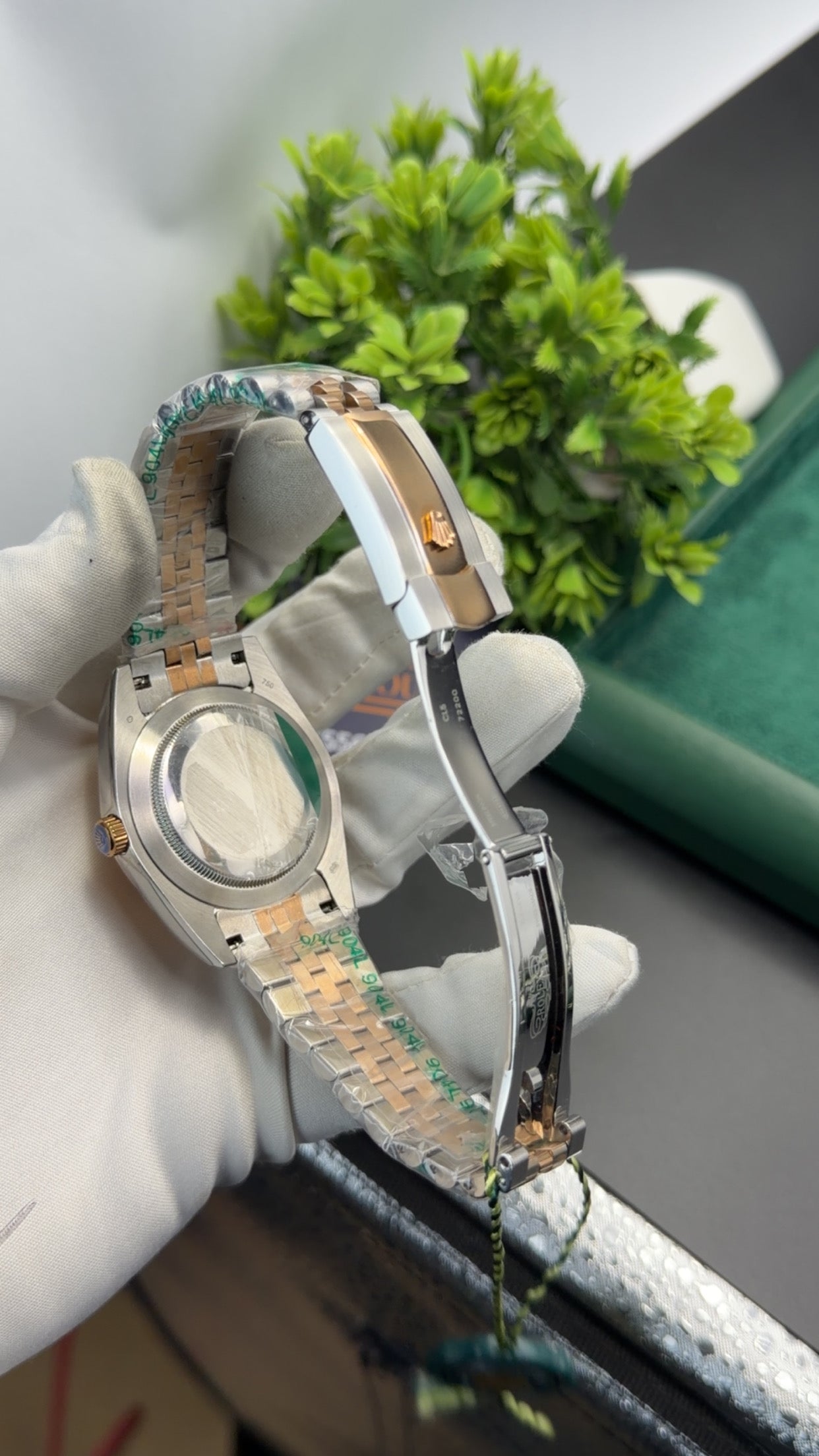 Rose Gold Two tone with chocolate dial 🔥