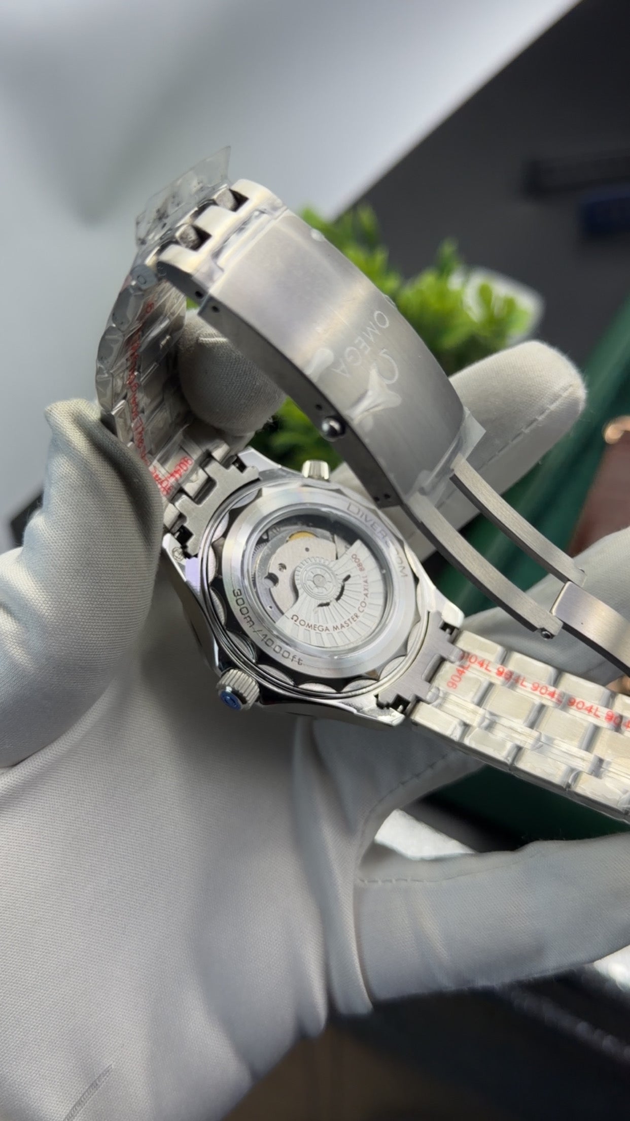 Silver with grey dial🔥