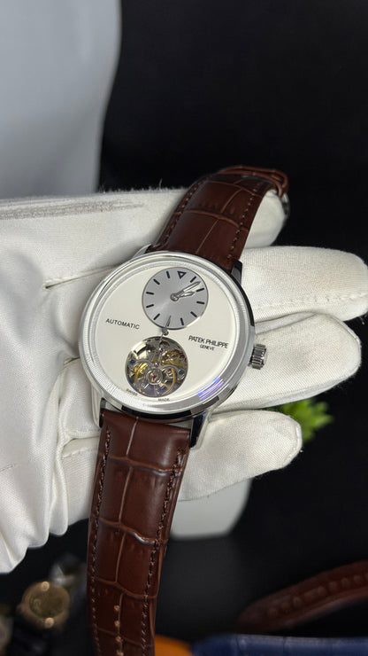 Silver with White Dial🔥