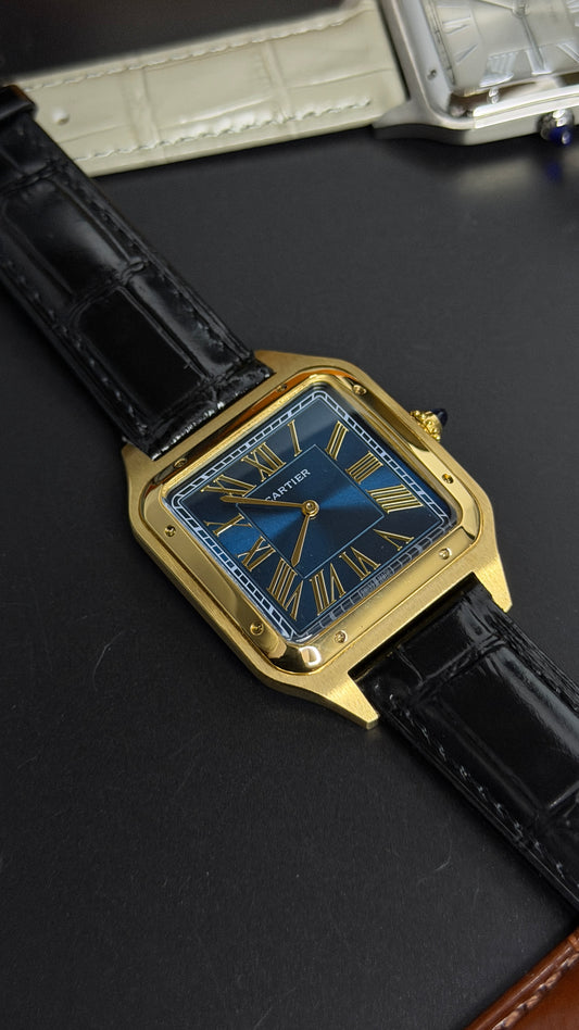 Yellow Gold with Blue Dial (M No:183)