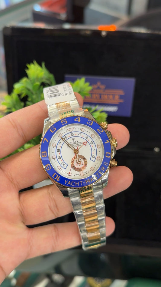 Rose gold two tone