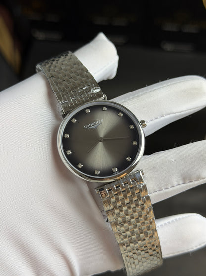 Silver with Grey Dial.