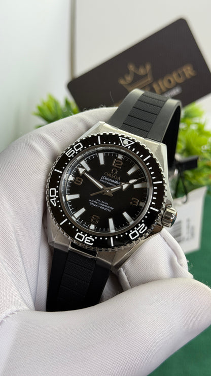 Silver with Black Dial.
