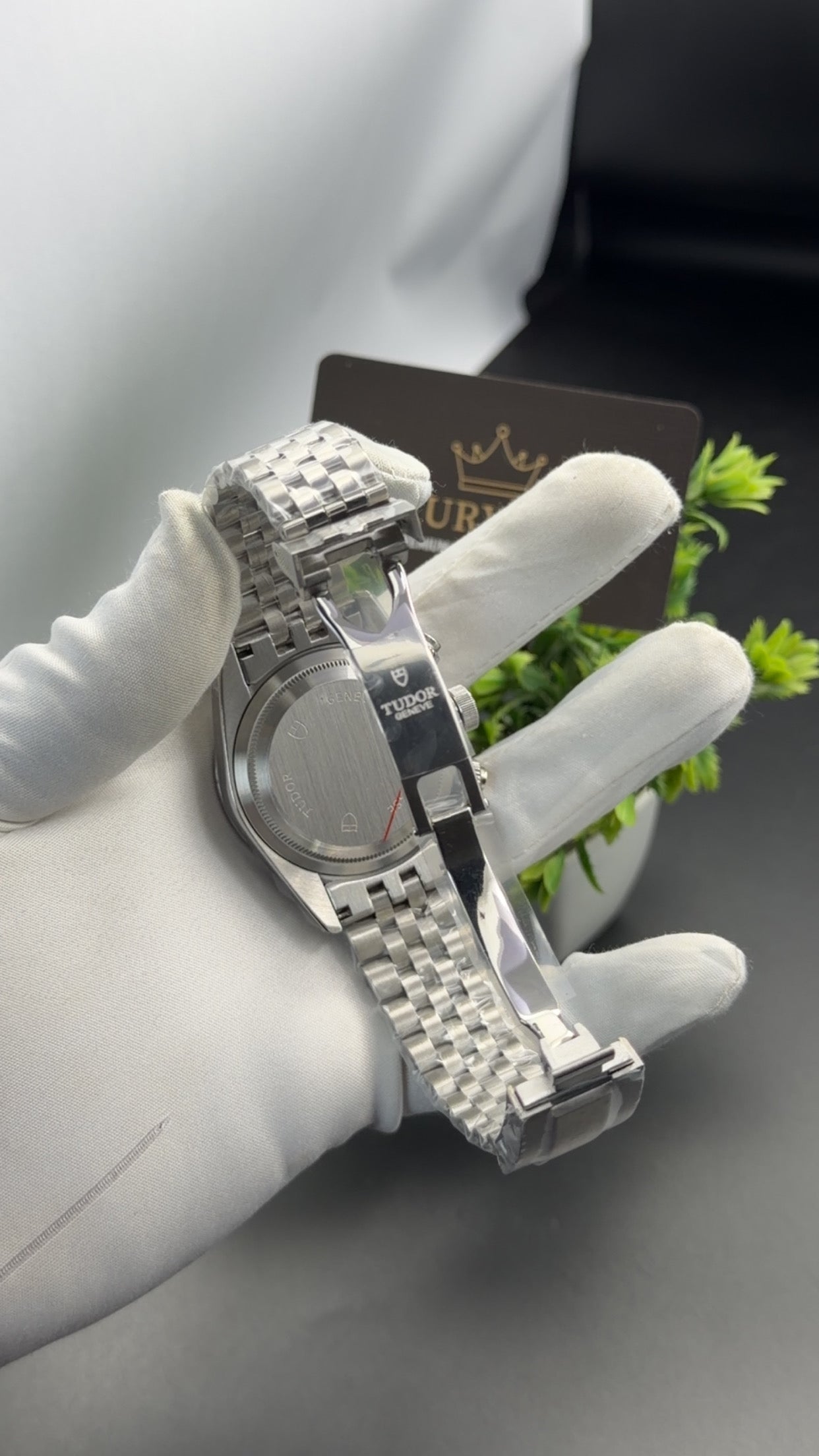 Silver with Pink dial🔥