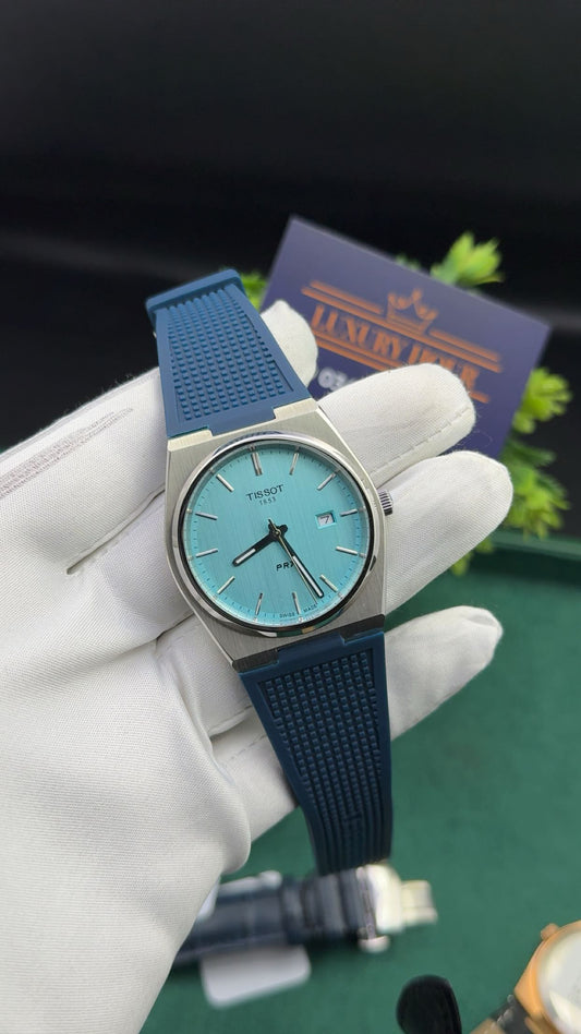 Silver with tiffany dial.