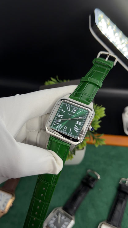 Silver with Green Dial (M No:183)
