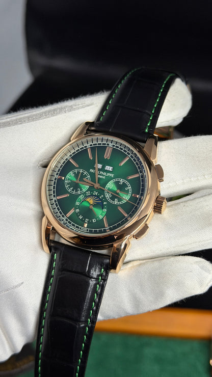 Rose Gold with Green Dial🔥