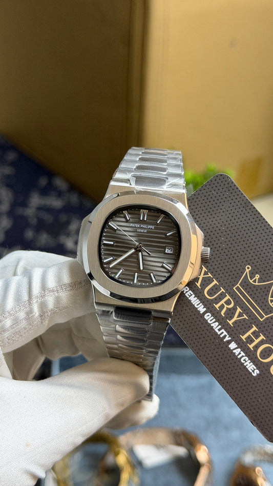 Silver with Grey Dial.