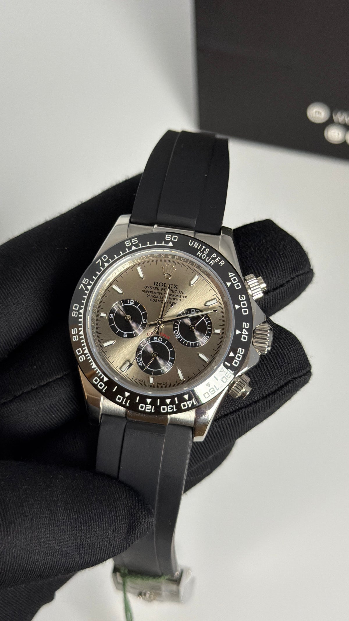 Silver with Grey Dial.