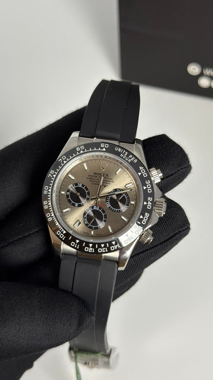 Silver with Grey Dial.