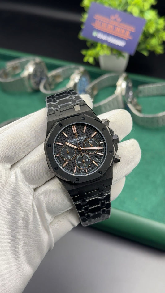 Black with black dial