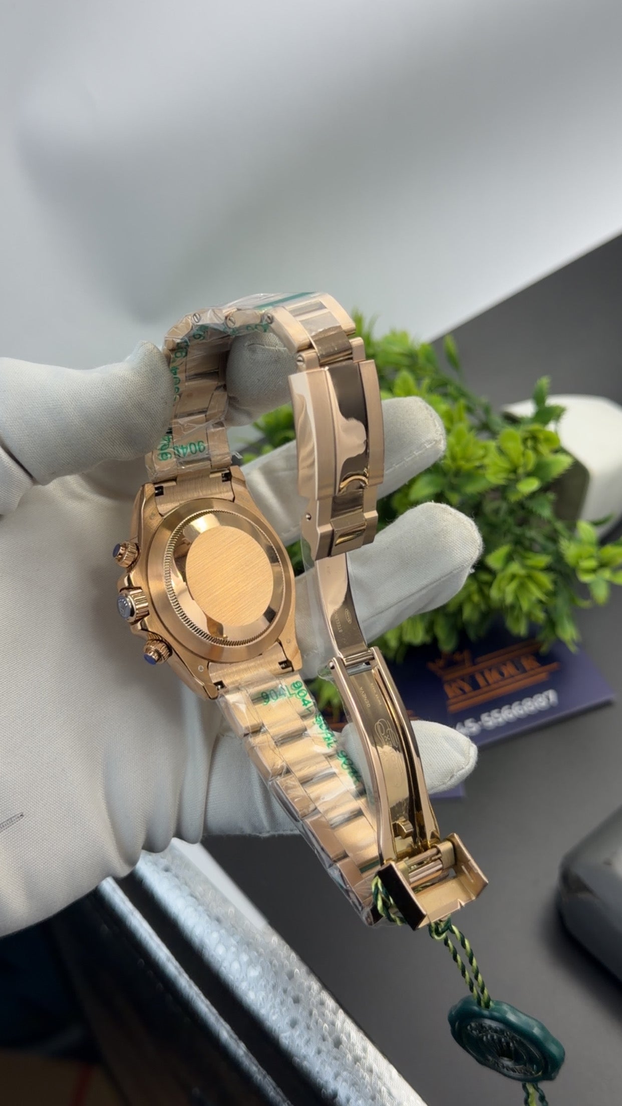 Rose Gold with black dial🔥