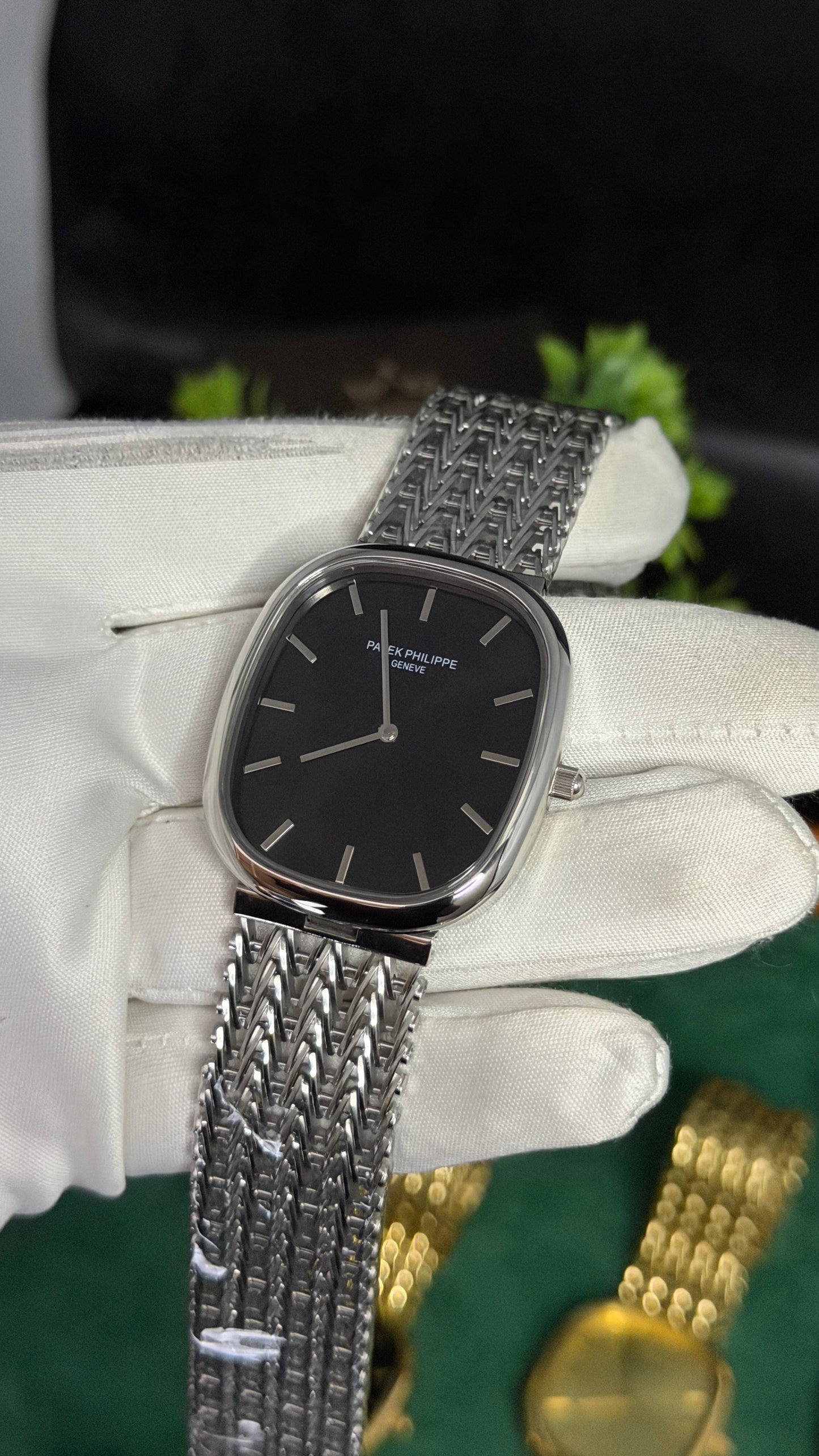 Silver with Black Dial (M NO:201)
