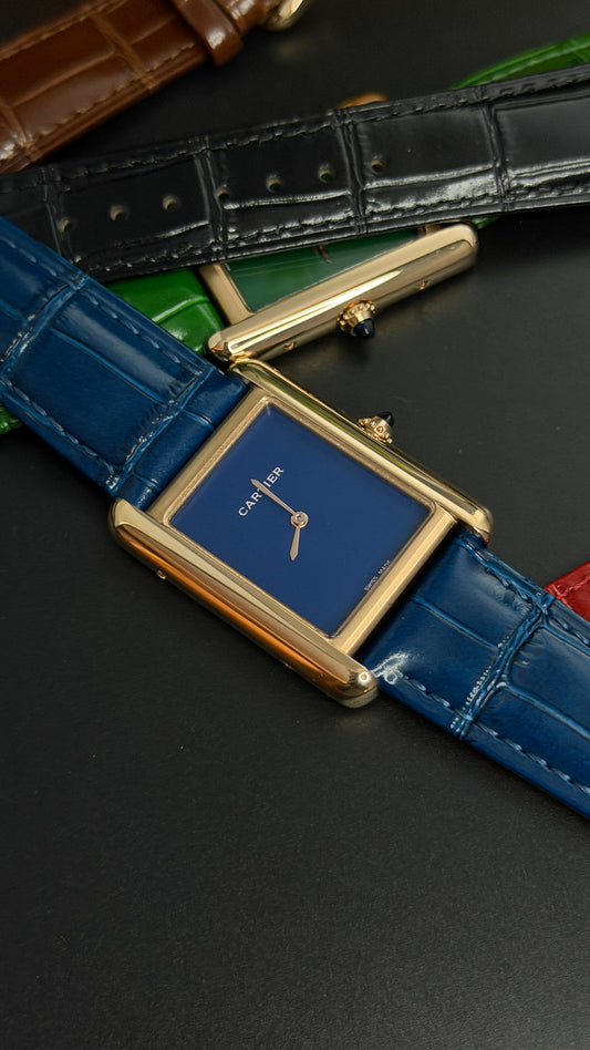 Rose Gold with Blue Dial (M No:183)