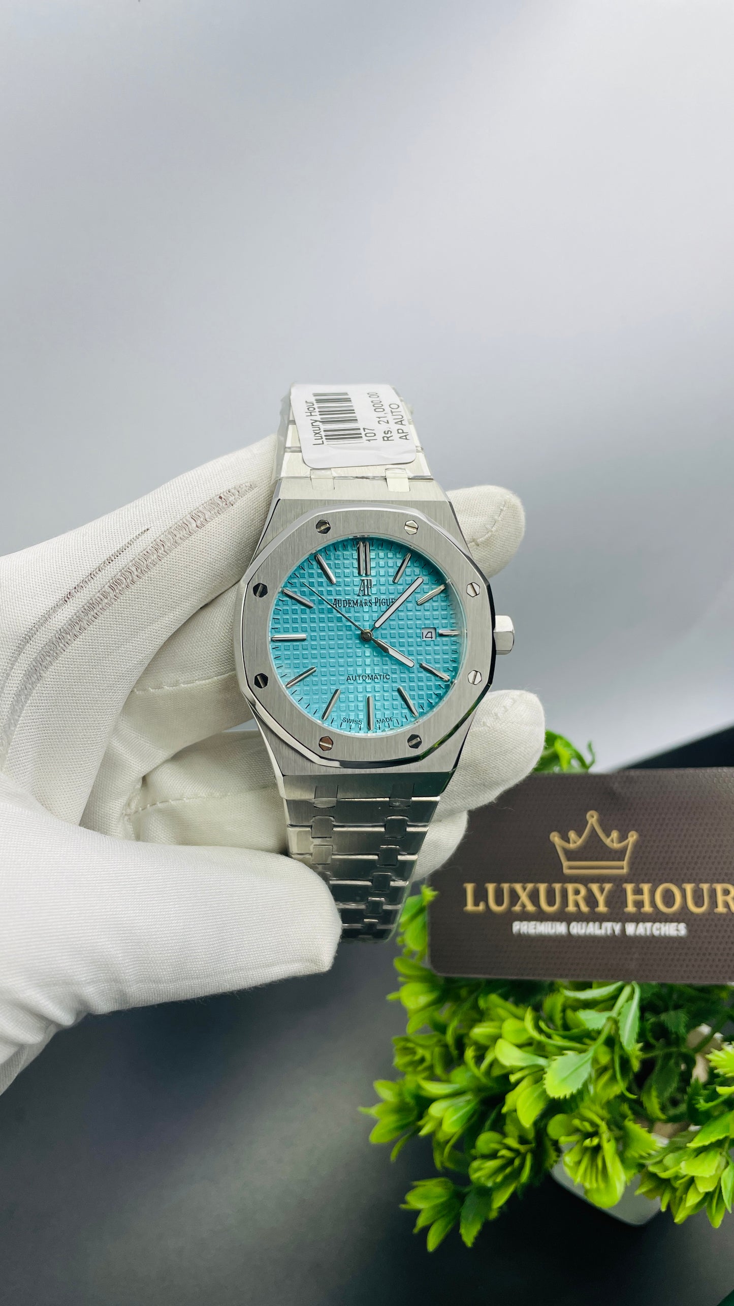 Silver with Tiffany Dial
