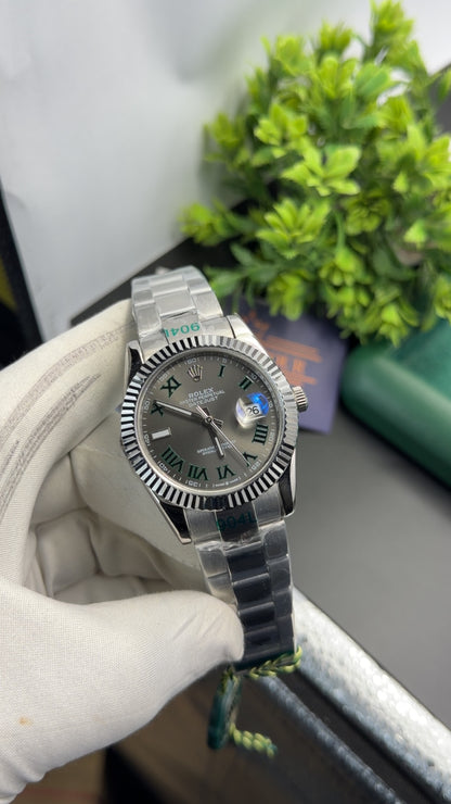 Silver with Grey dial🔥