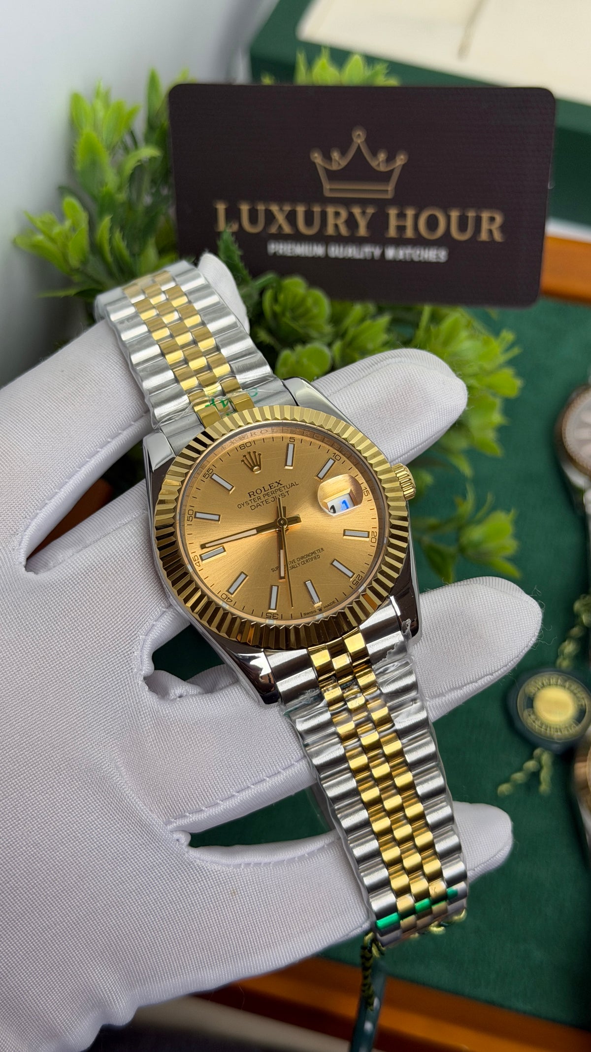 Yellow Gold Two Tone Beauty.