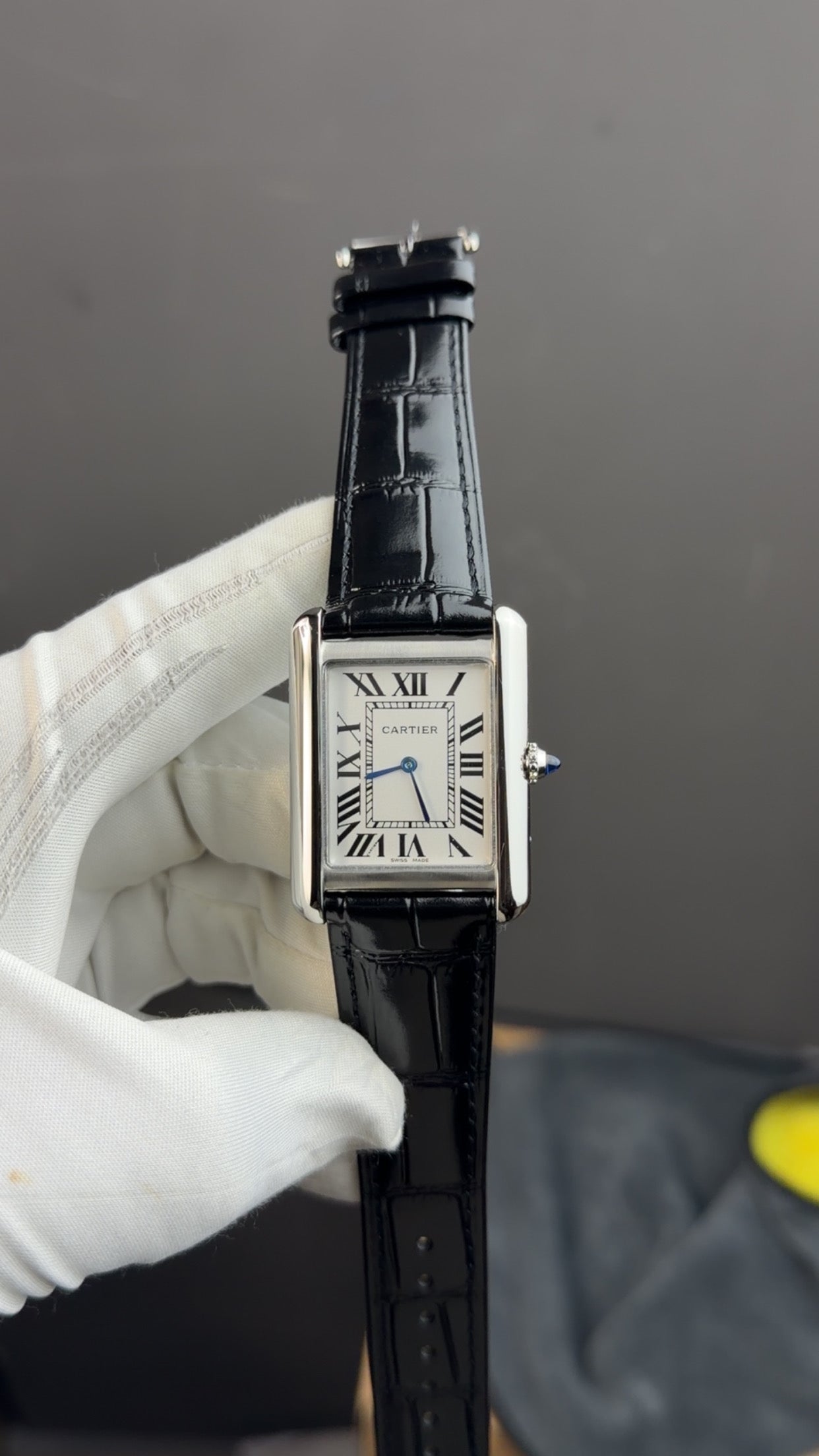 Silver with black strap🔥