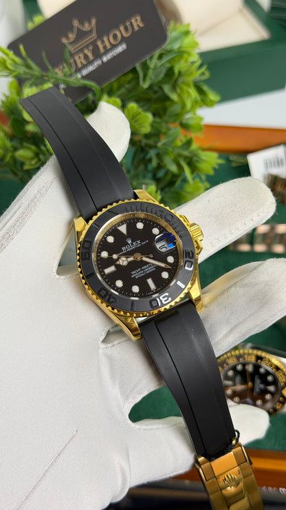 Yellow Gold with Black Dial🔥