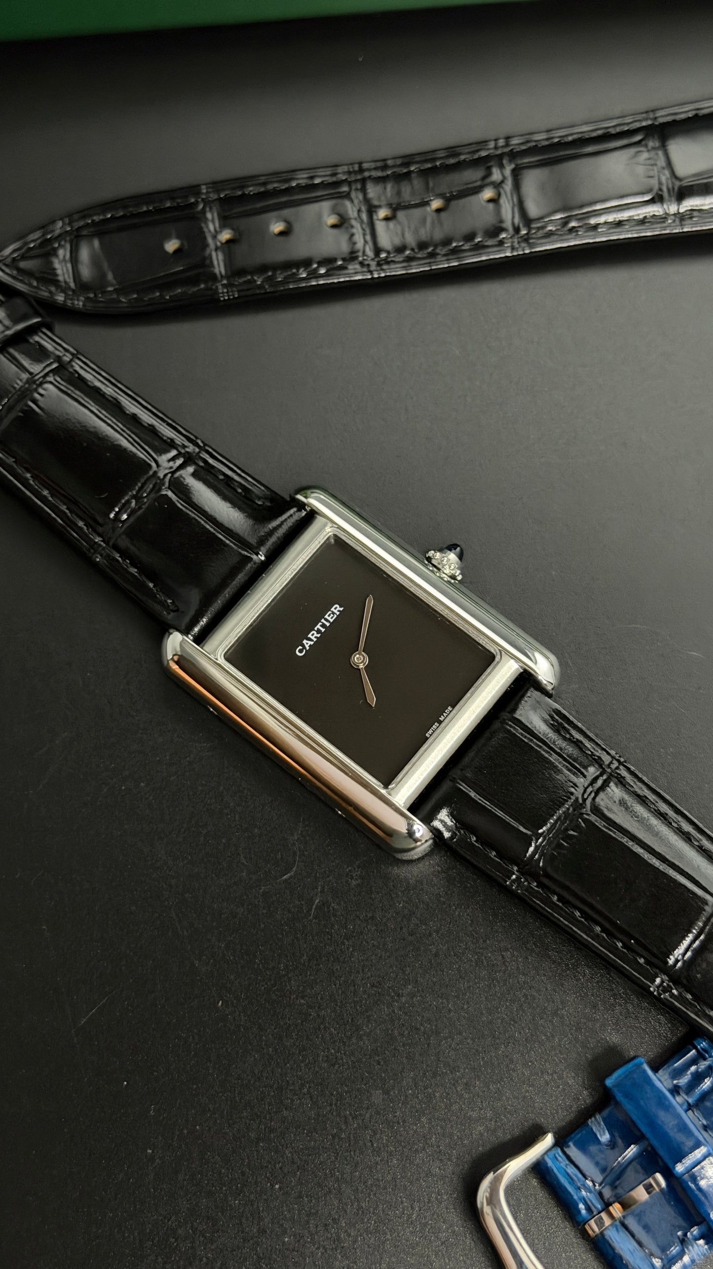 Silver with Black Dial (M NO:183)