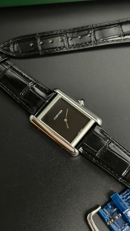 Silver with Black Dial (M NO:183)