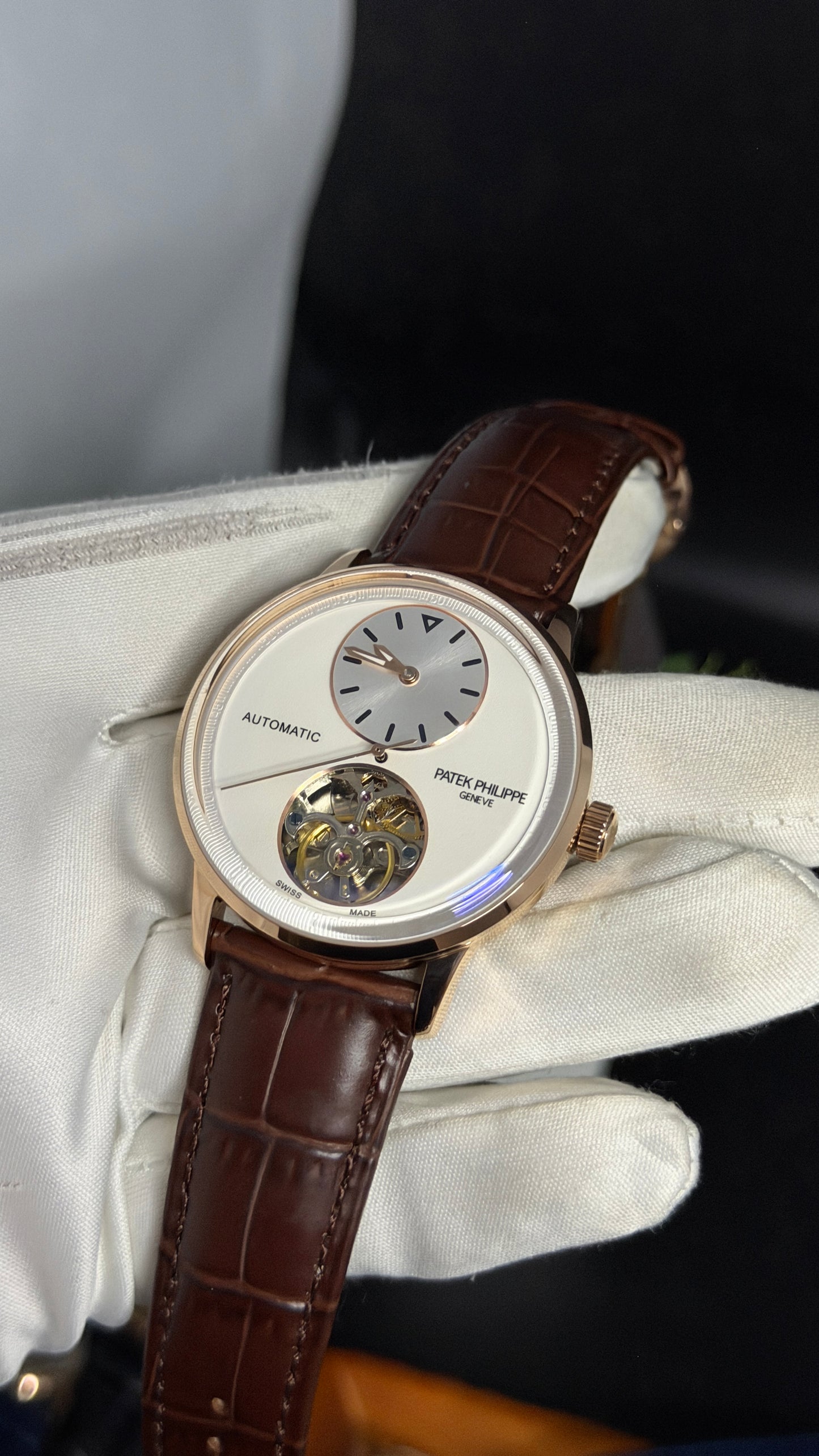 Rose Gold with White Dial🔥