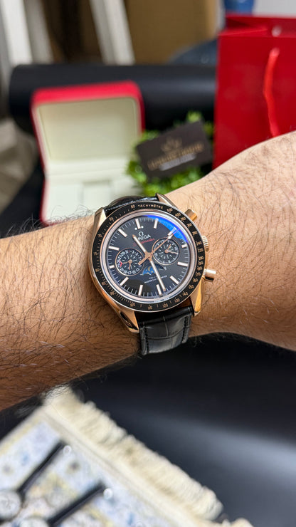 Rose Gold with Ocean Dial.