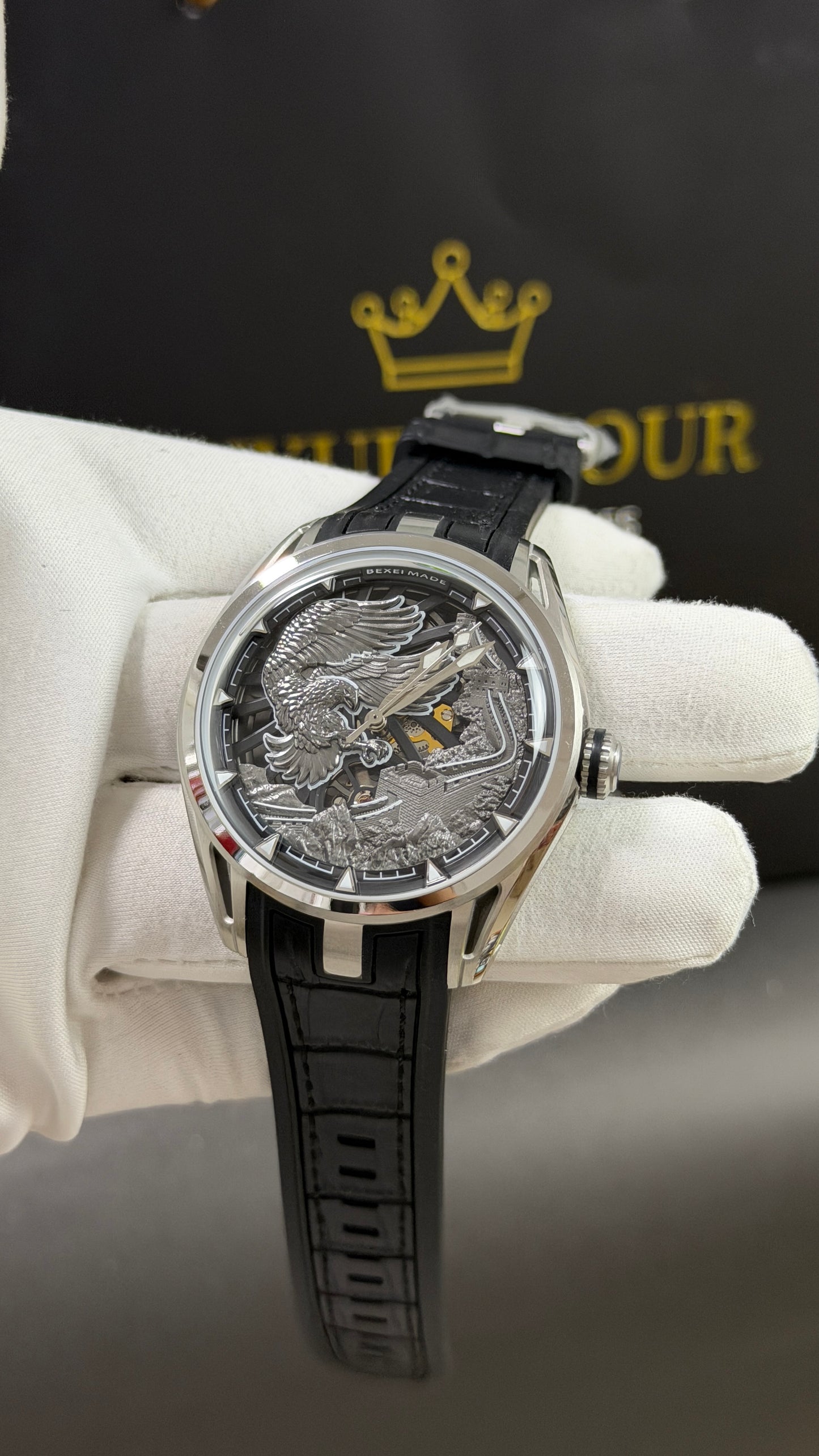 Silver Skeleton Beauty🩶( 100% Original )