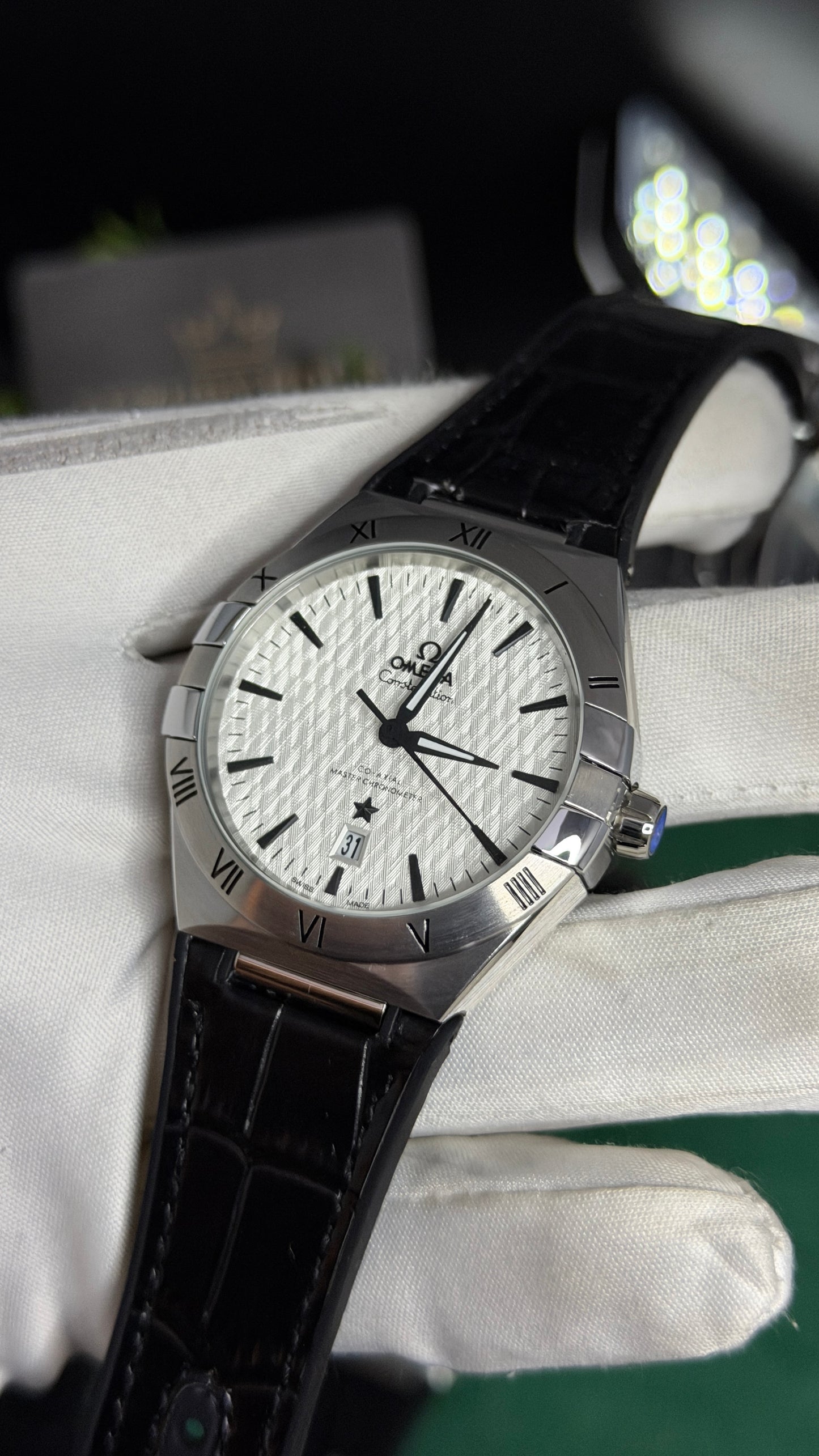 Silver with White Dial (M NO:136)