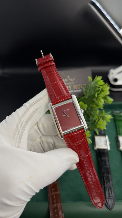 Silver with Red Dial (M NO:183)