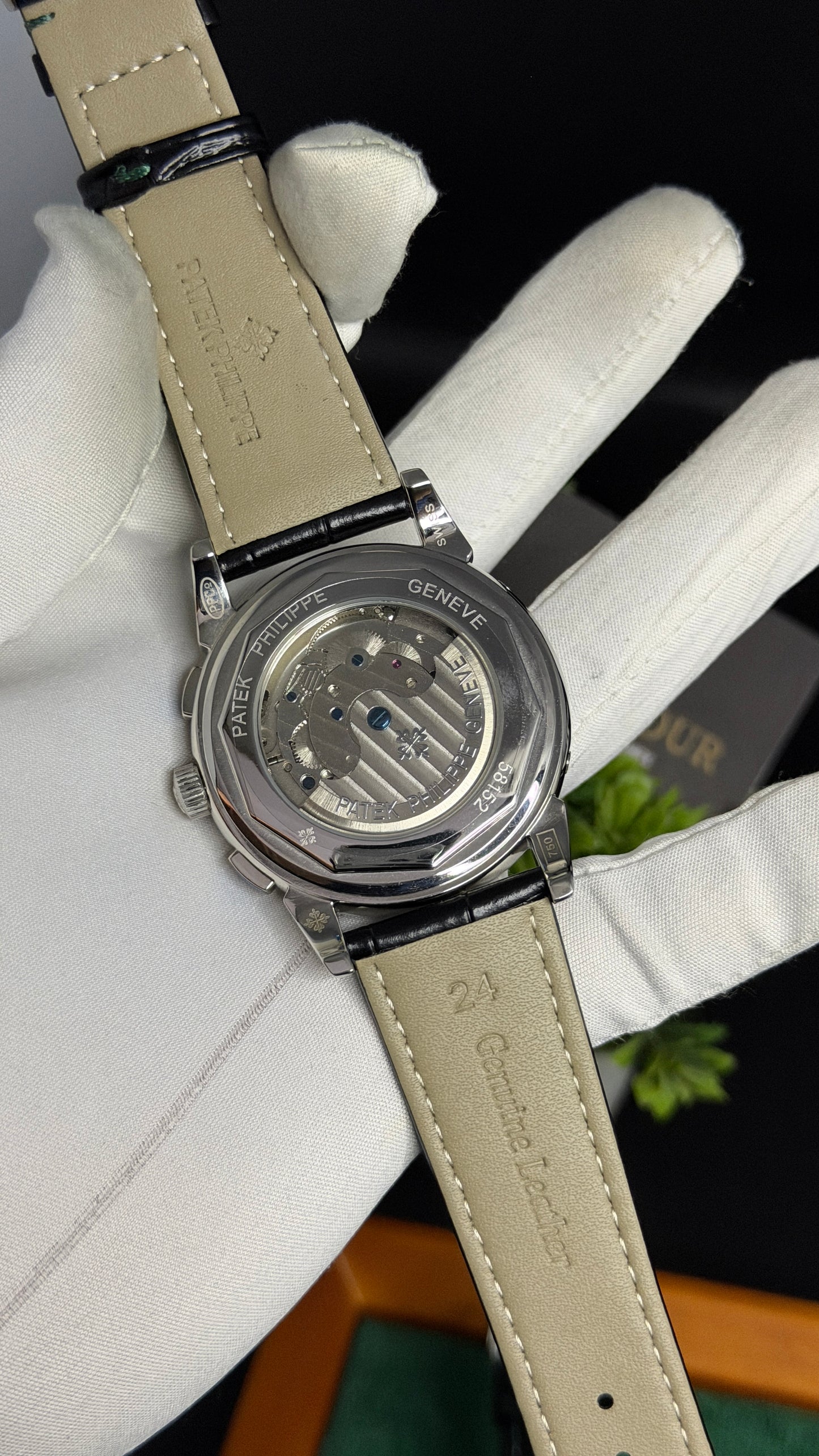 Silver with Blue Dial🔥