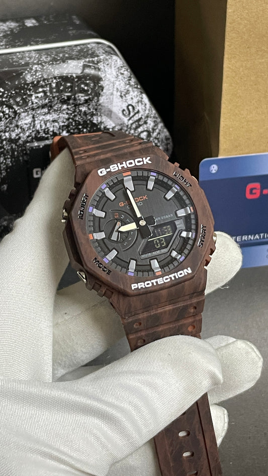 Chocolate with Black Dial.