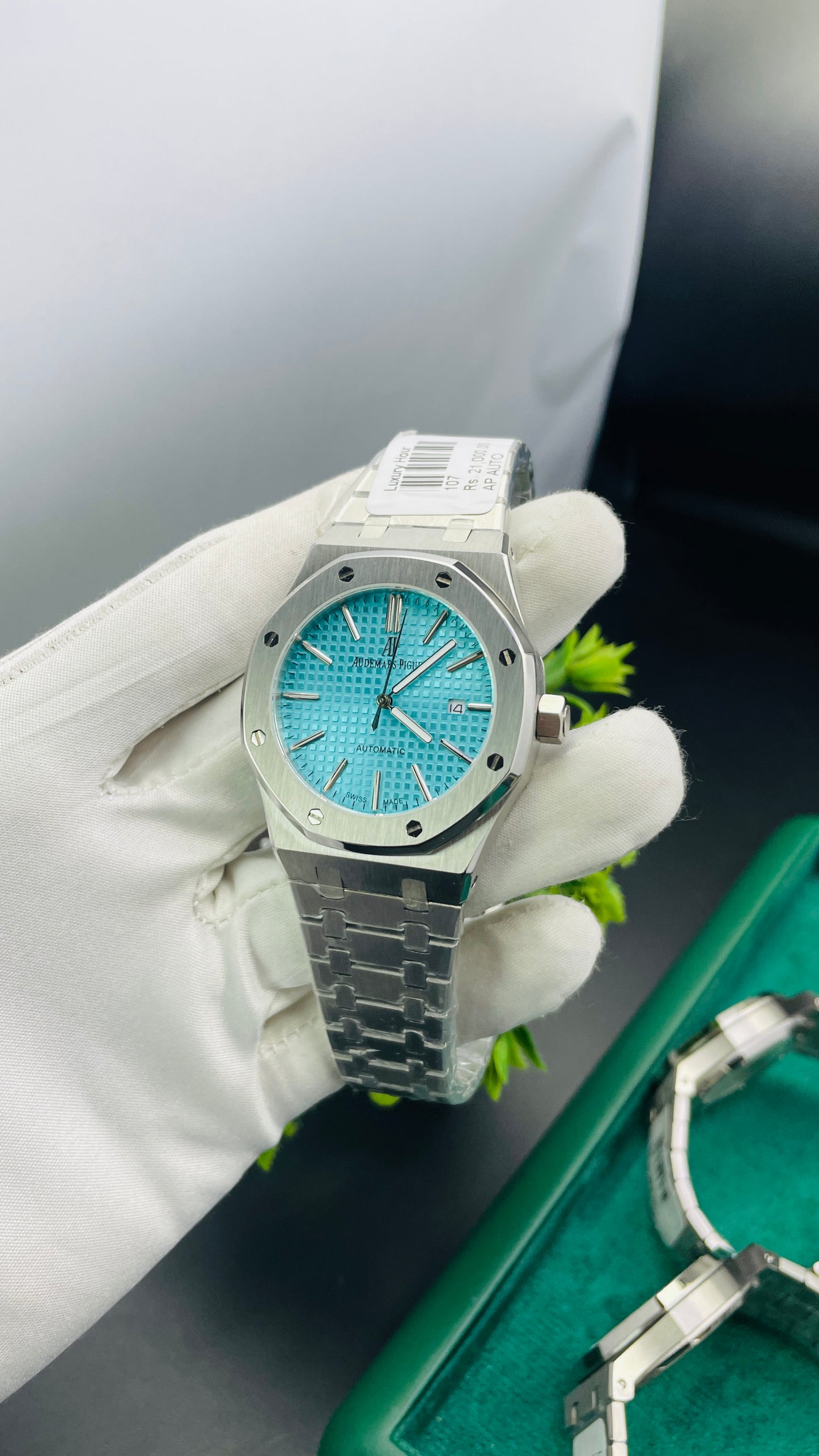 Silver with Tiffany Dial