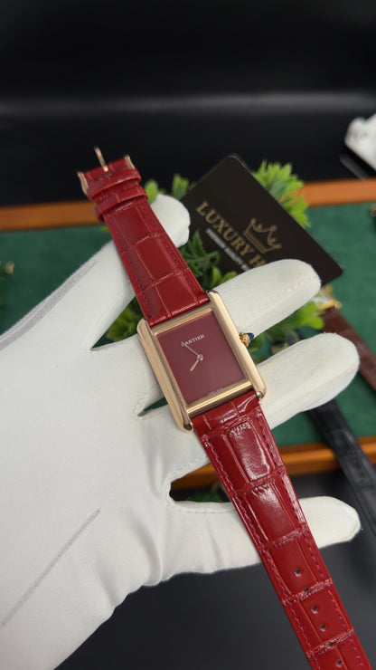Rose Gold with Red Dial (M No:183)