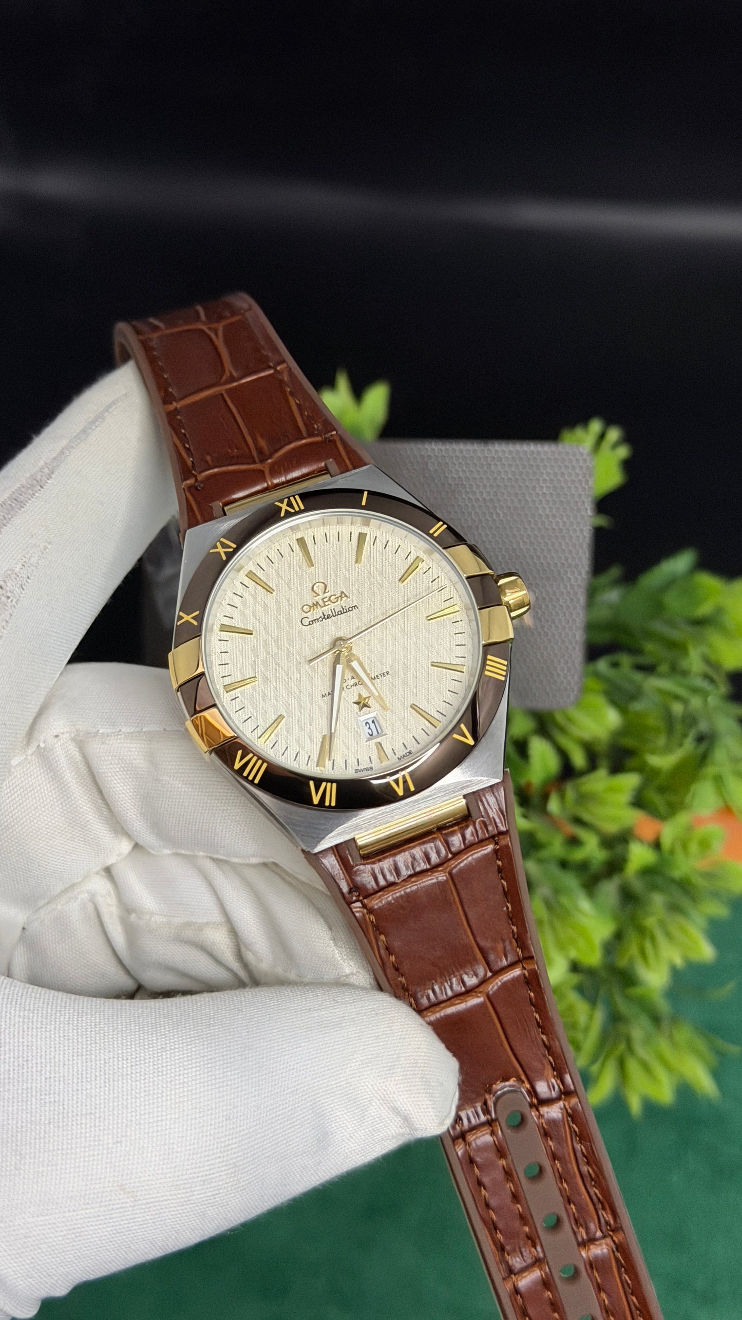 Silver with White Dial (M NO:136)