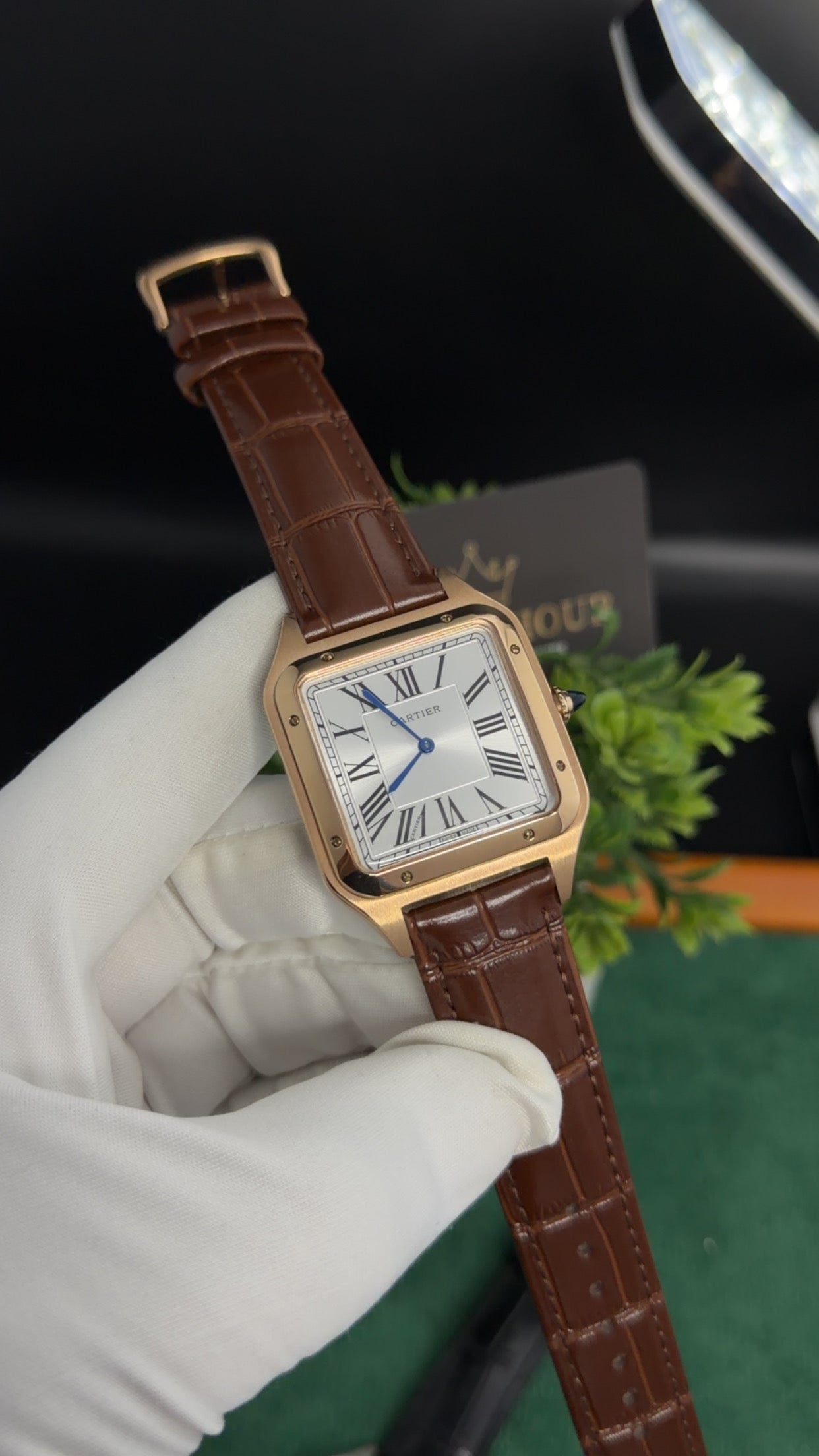 Rose Gold with White Dial (M No:183)
